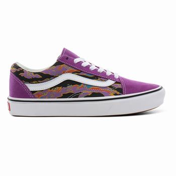 Női Vans Suede ComfyCush Old Skool Tornacipő VA5068273 Camo